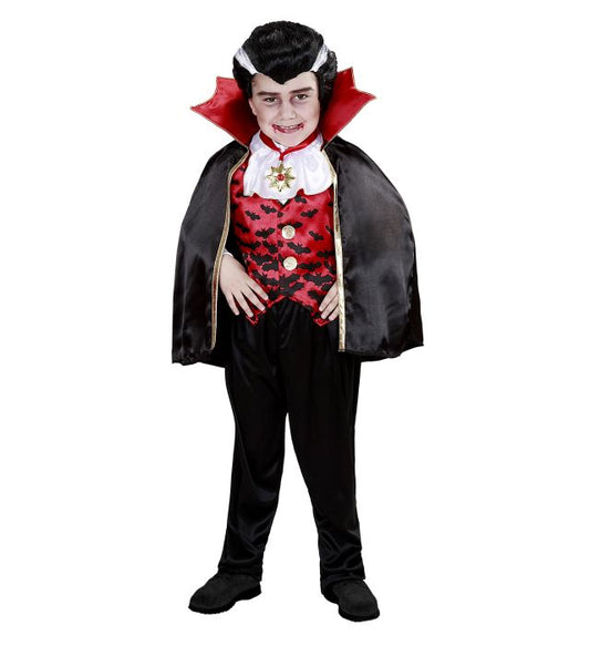 Vampire  Vest With Jabot, Pants, Cape 