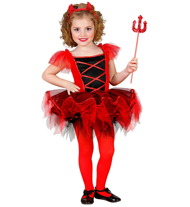 Ballerina Devil  Tutu Dress, Horns 