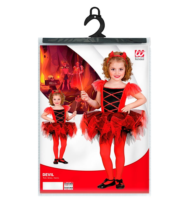 Ballerina Devil  Tutu Dress, Horns 