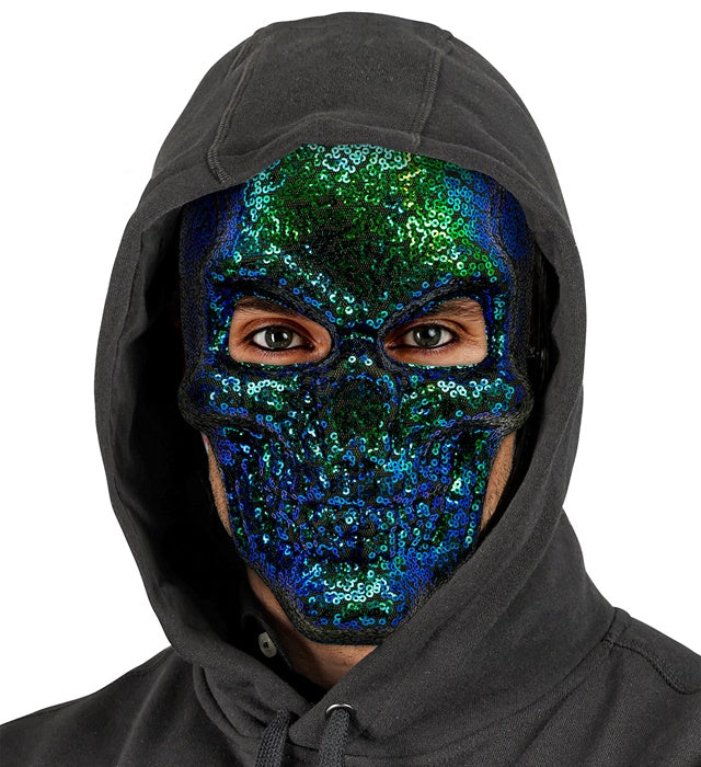 Mask Skull Sequin