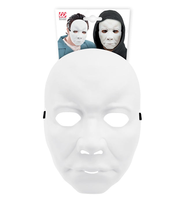 Mask Man Hard Plastic White