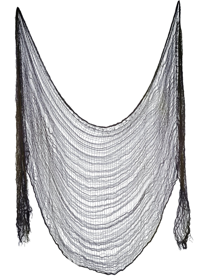 Creepy Grey Cloth with Ragged Appearance Horror Accessory 75cm by 180cm 3