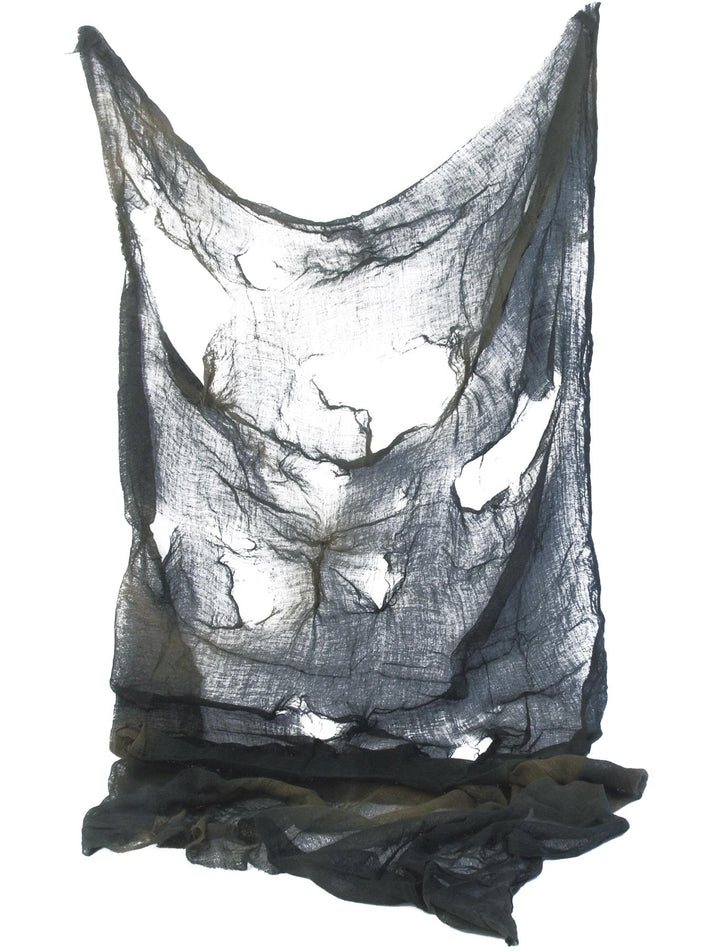 Creepy Grey Cloth with Ragged Appearance Horror Accessory 75cm by 180cm 1