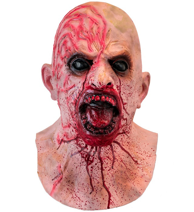 Mask Full Head Neckpiece Zombie Latex 
