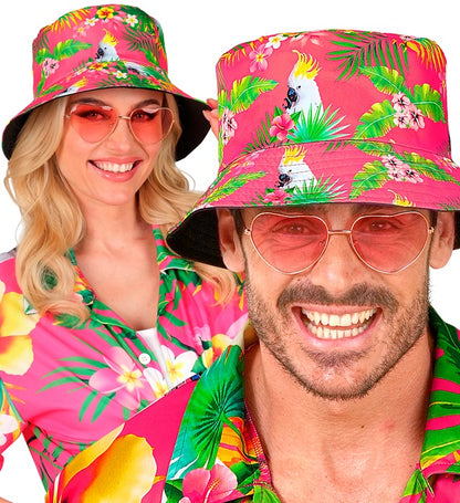 Hat Bucket Summer Party Pink