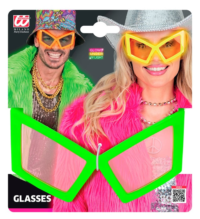 Glasses Oversized Neon Green