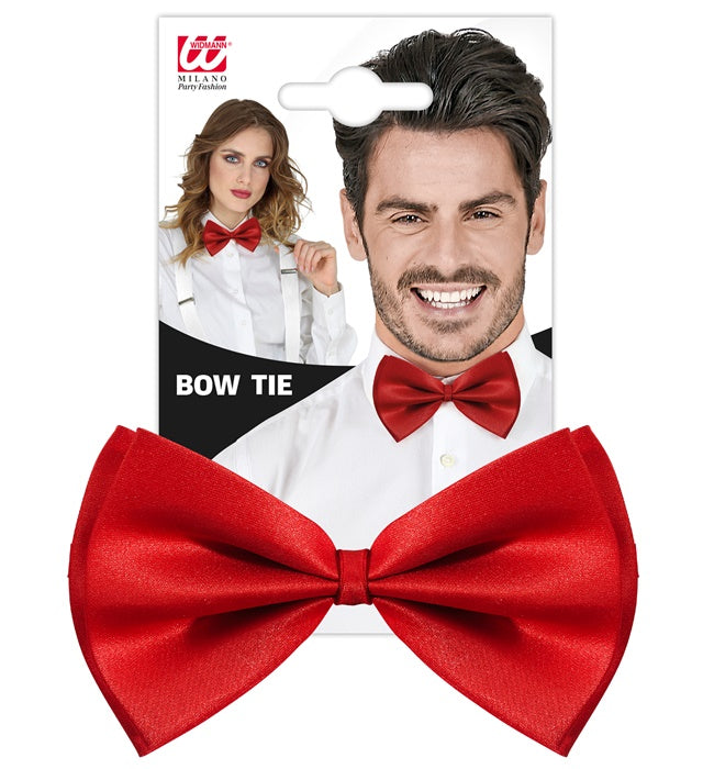 Deluxe Bow Tie Red - Adjustable