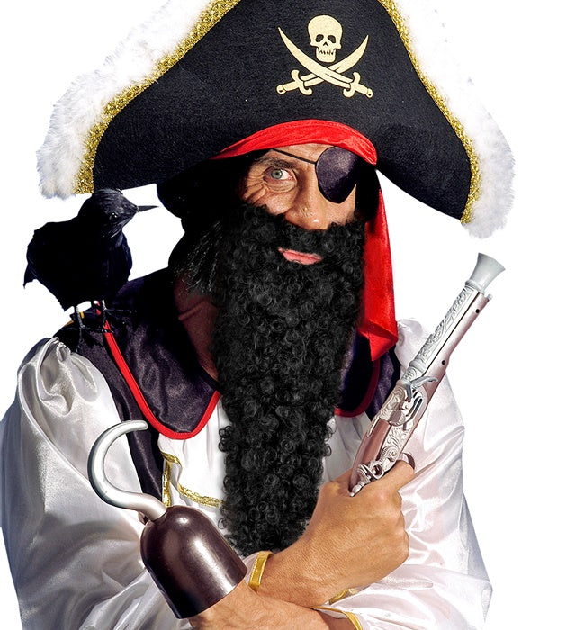 Black Maxi Beard With Moustache