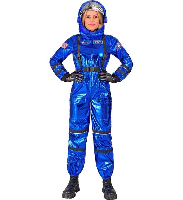 Blue Astronaut  Jumpsuit, Helmet 