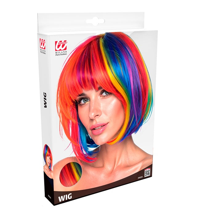 Rainbow Wig In Box