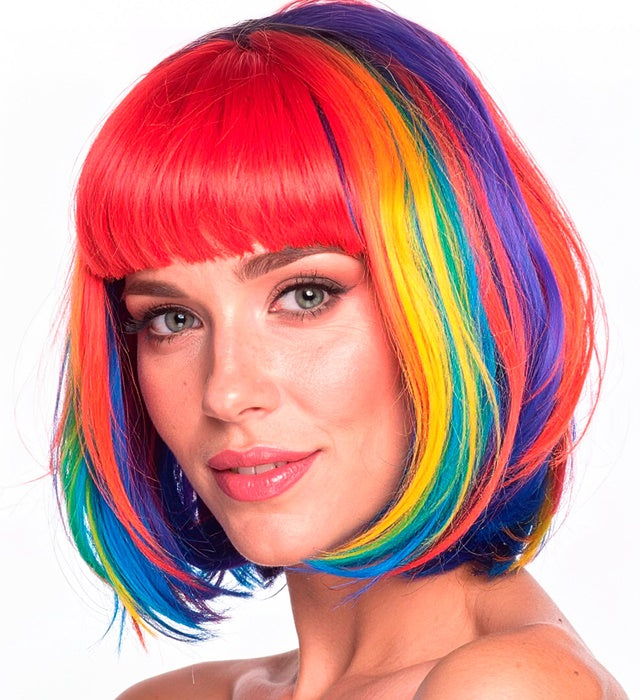 Rainbow Wig In Box