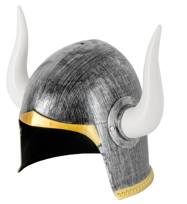 Viking Helmet Hard Plastic - Adult Size