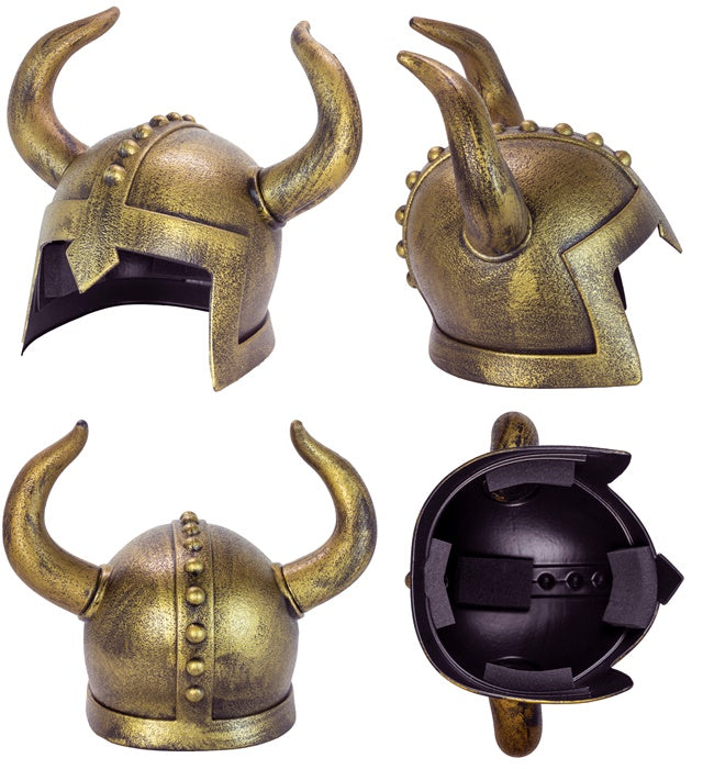 Viking Helmet Hard Plastic - Adult Size