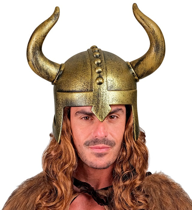 Viking Helmet Hard Plastic - Adult Size