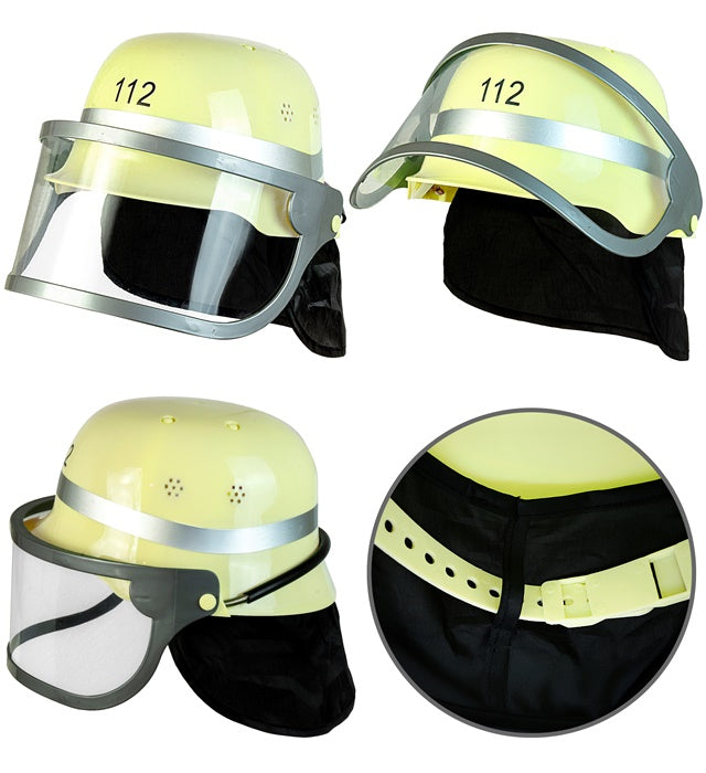 German Fireman Helmet Hard Plastic - Child Size 