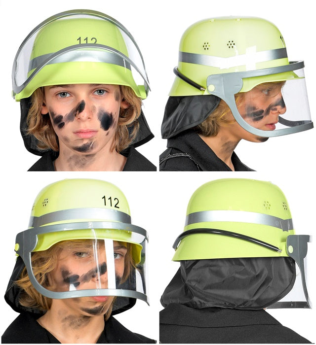 German Fireman Helmet Hard Plastic - Child Size 