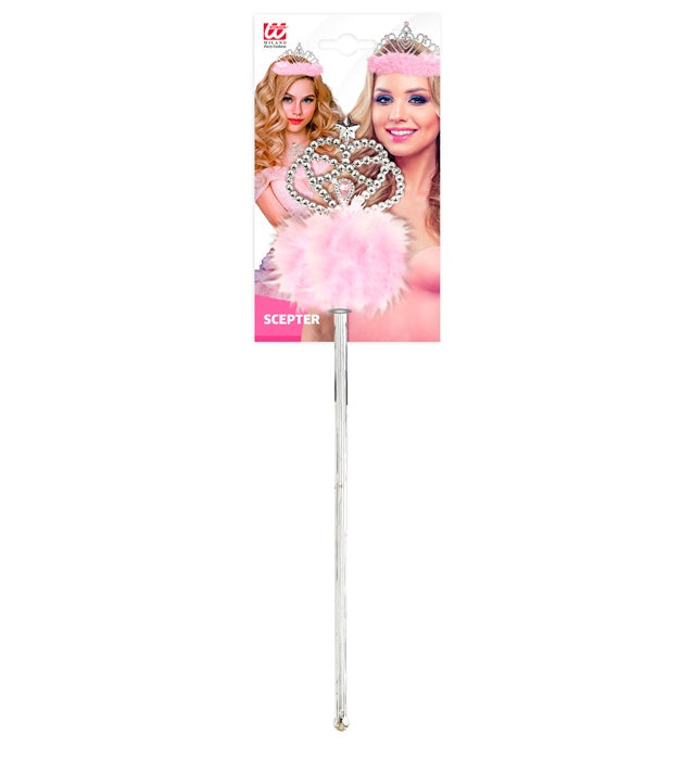 Magic Wand With Pink Marabou