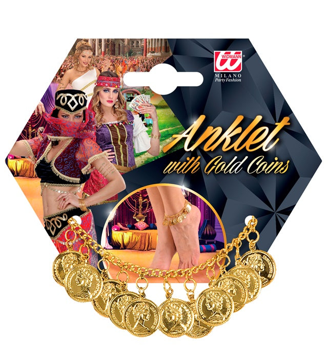 Anklet With Gold Coins
