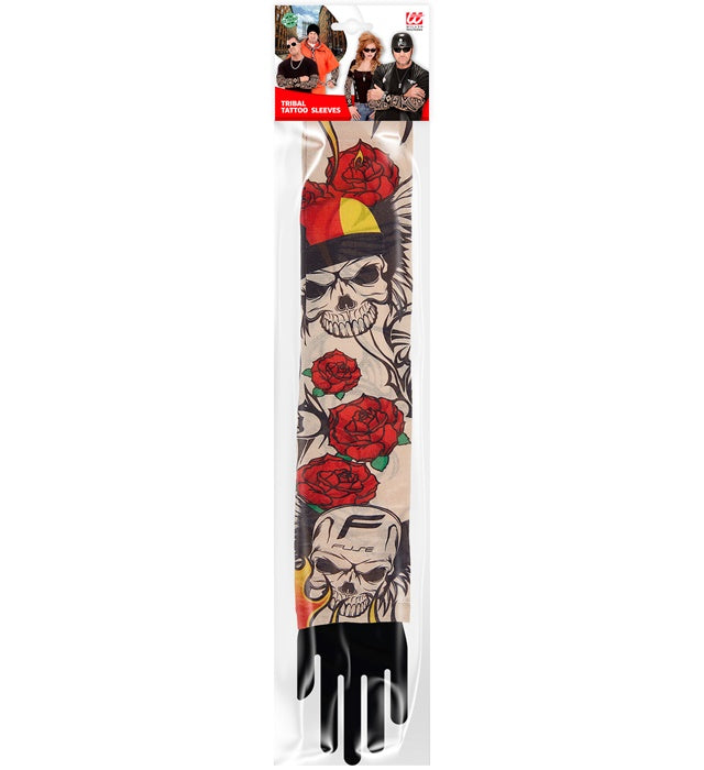Pair Of Natural Look Easy Rider Tattoo Sleeves
