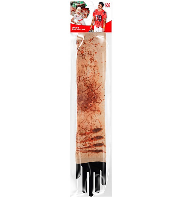 Pair Of Natural Look Wounded Arm Sleeves