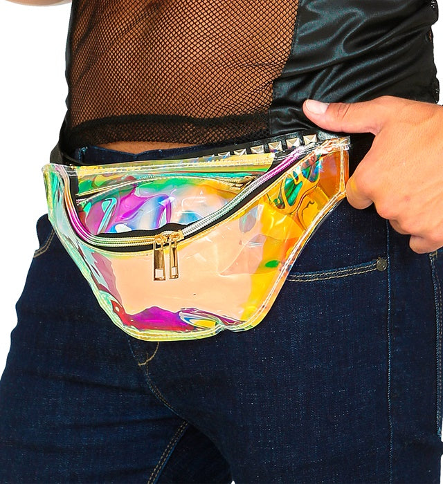 The 80S Holographic Belt Bag