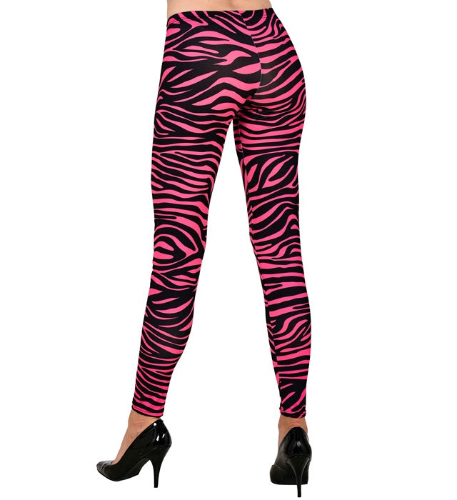 Neon Pink Animalier The 80S Leggings