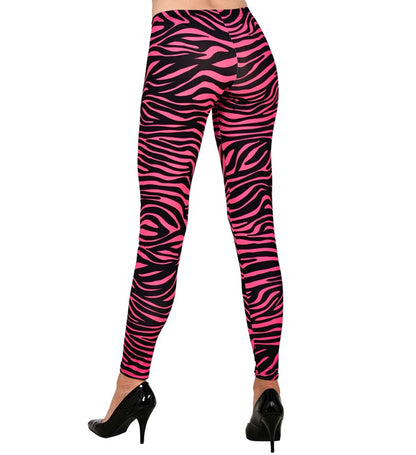 Neon Pink Animalier The 80S Leggings