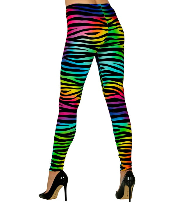 Neon Multicolor Animalier The 80S Leggings