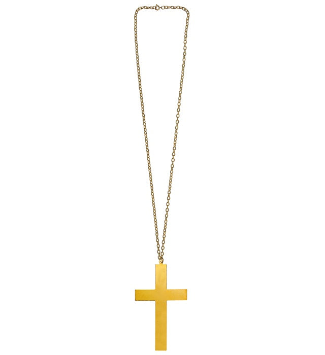 Gold Cross Necklace 10,5 Cm
