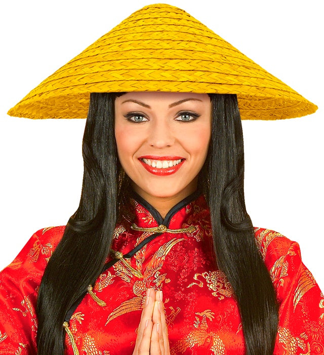 Yellow Straw Vietkong Hat