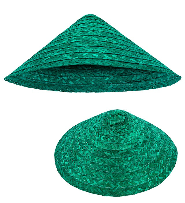 Green Straw Vietkong Hat