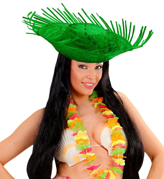 Green Straw Ipanema Hat