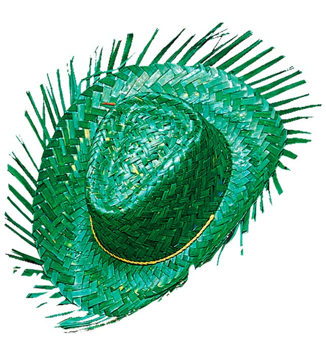 Green Straw Gringo Hat