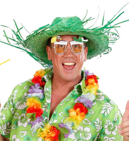 Green Straw Gringo Hat