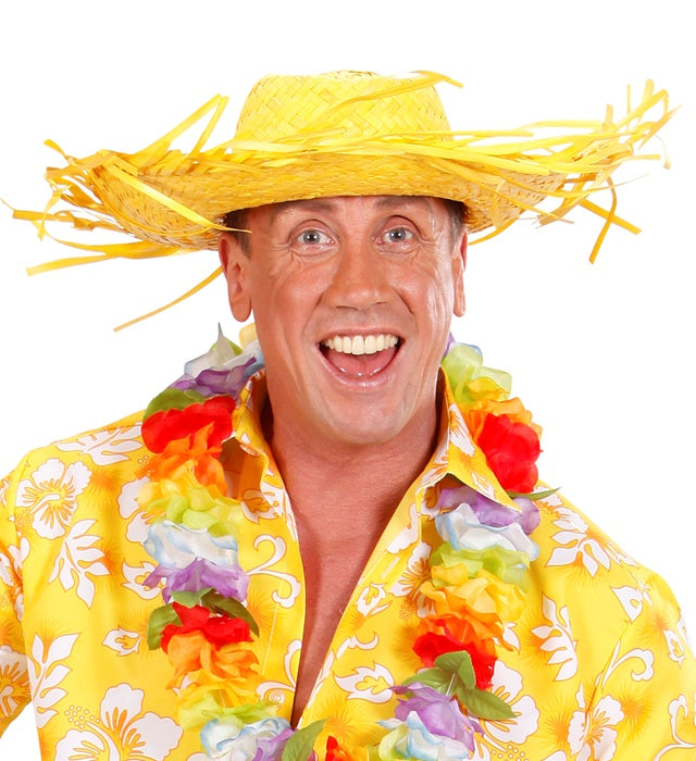 Yellow Straw Gringo Hat