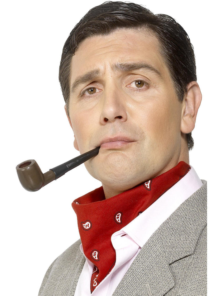 Tales Of Old England Plastic Smoking Pipe Adult Brown Costume Accessory 1
