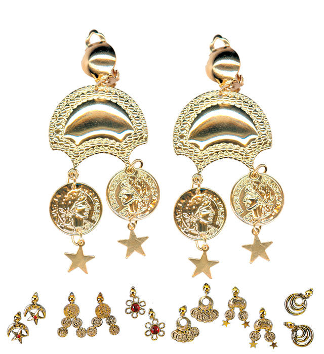 Gypsy Earrings 6 Styles Ass.