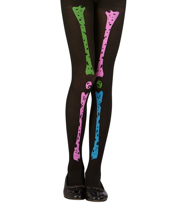 Neon Skeleton Pantyhose 70 Den