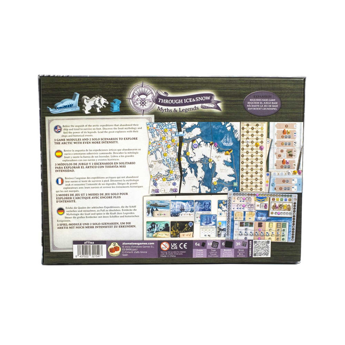Through Ice and Snow: Myths and Legends Expansion 3