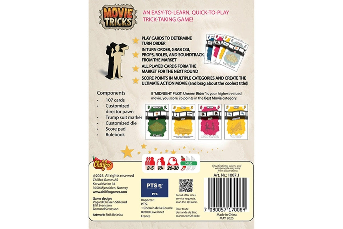 Movie Tricks Board Game