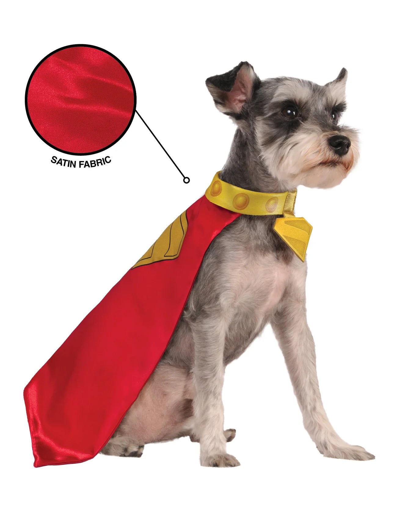 DC Superman Movie Krypto Pet Cape with Collar 3