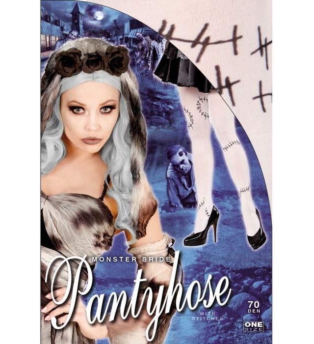 Monster Bride Pantyhose With Stitches 40 Den