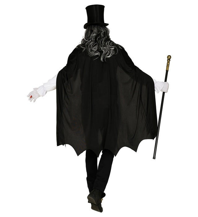 Vampire  Shirt With Vest And Jabot, Cape With Collar 
