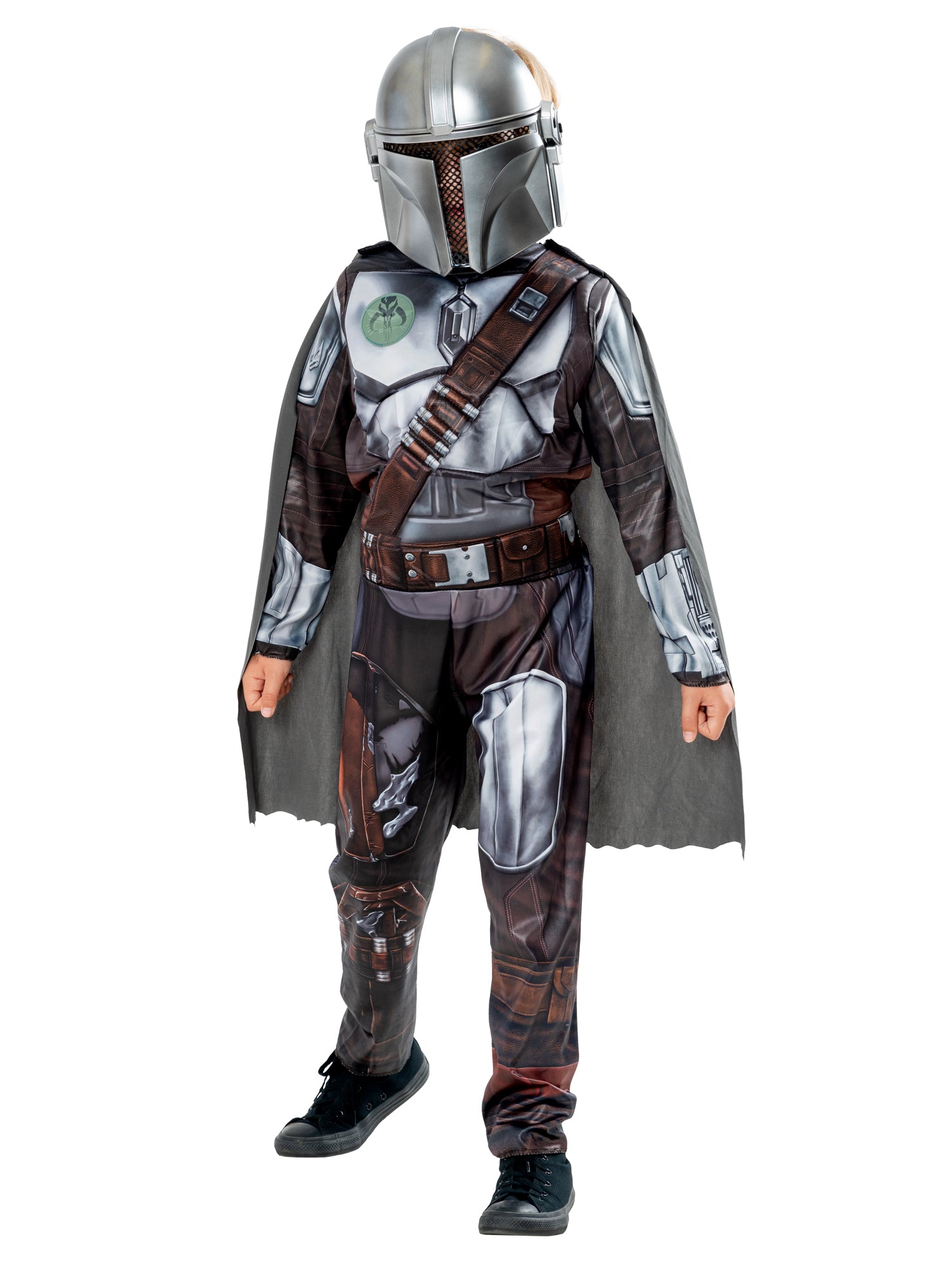 Mandalorian Costume Boys Deluxe Star Wars Din Djarin Armour 1