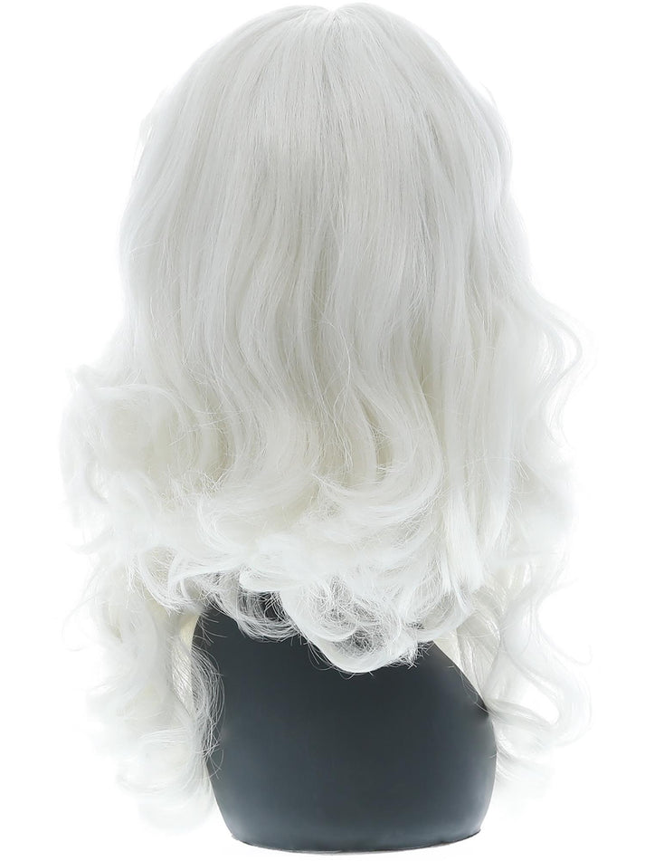 Santa Wig and Beard Set White 38cm