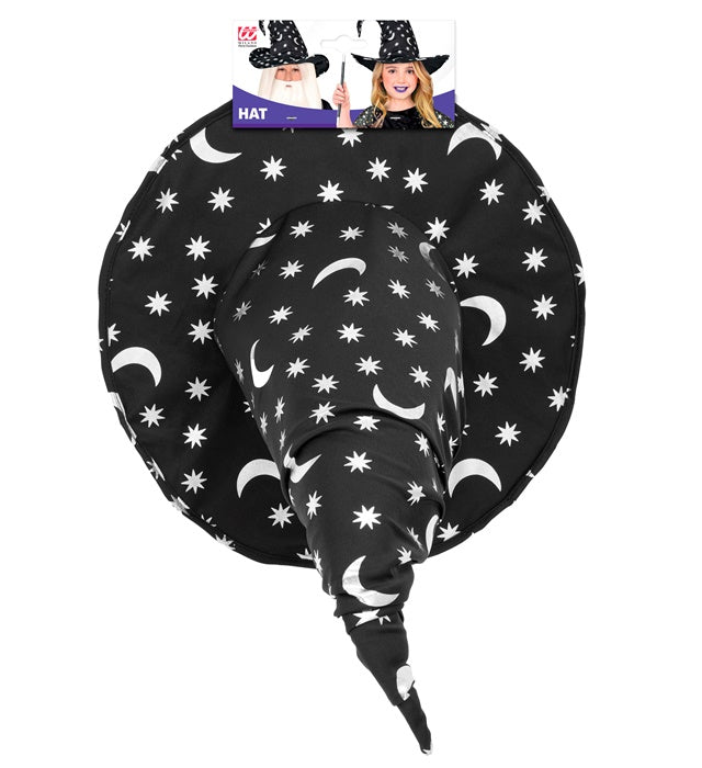 Witch | Wizard Hat With Moon &amp; Stars Child Size