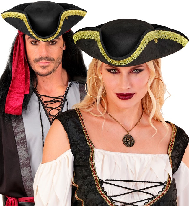 Suede Tricorn