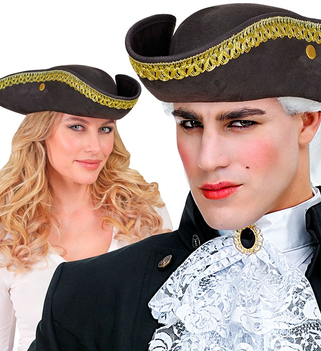 Suede Tricorn