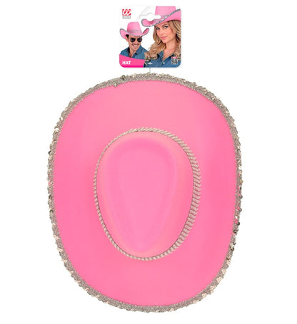 Pink Party Cowgirl Hat