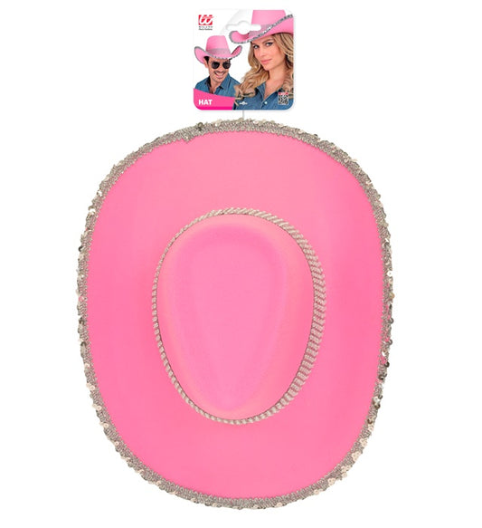 Pink Party Cowgirl Hat